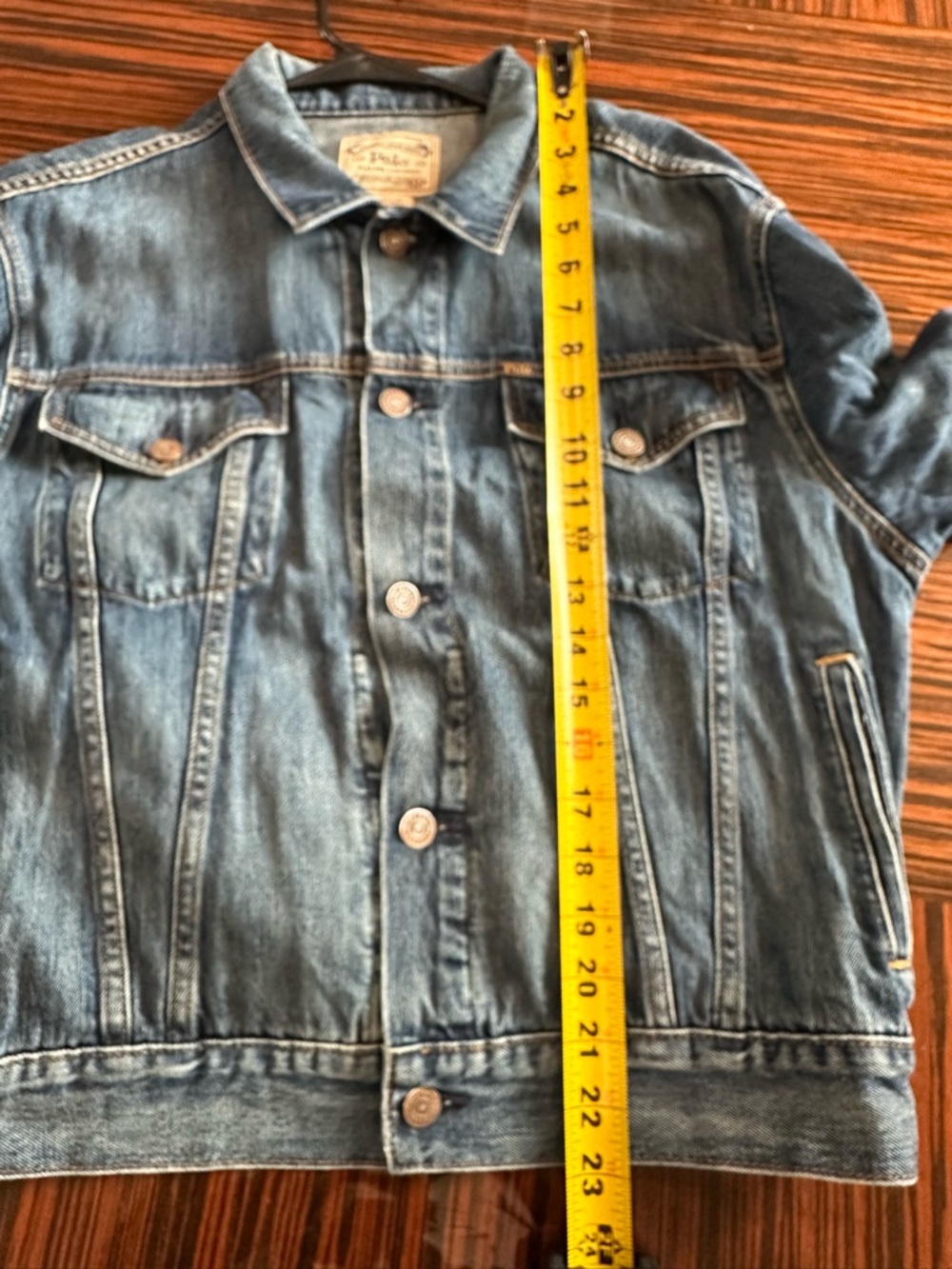 Polo Ralph Lauren Women’s Trucker Denim Jacket Sz XL GUC - Picture 9 of 11